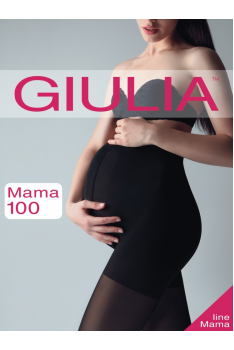 Колготки жіночі для вагітних м“які зі щільними шортиками MAMA 100 ден
