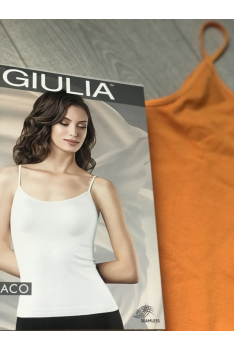 Бесшовная майка на тонких бретелях Giulia Caraco футболка домашняя повседневная Женское нижнее белье S/M, MANGO