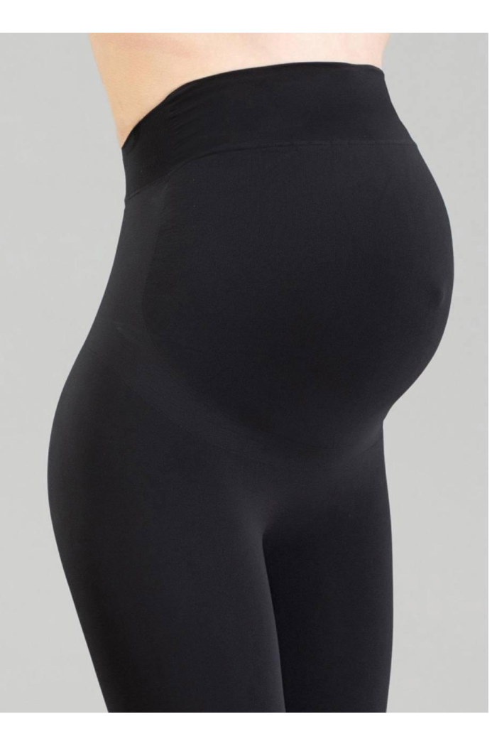 Безшовні жіночі лосини для вагітних Giulia Leggings Mama легінси та гамаші для майбутніх мам зі вставкою L/XL