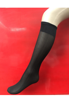 Чорні Жіночі капронові гольфи Kena Шкарпетки довгі шкарпетки Універсальні 10 пар/уп.