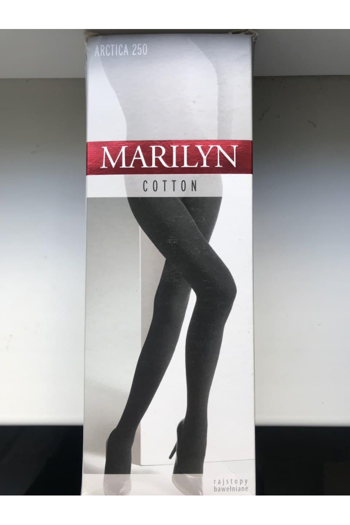 Женские теплые колготки хлопковые с махрой плотные  MARILYN 250 ден 3